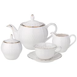 ЧАЙНЫЙ СЕРВИЗ LEFARD "ВИВЬЕН" НА 6 ПЕР. 15 ПР. 950/350/230/250 МЛ (КОР=4НАБ.)