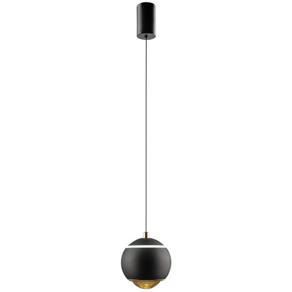 Подвесной светодиодный светильник Crystal Lux Caro SP Led Black