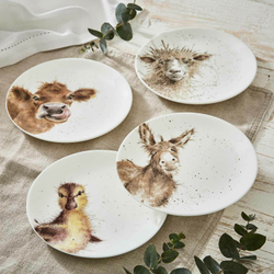 Royal Worcester - Wrendale Designs десертная тарелка в форме осла 16,5 см / артикул   WN4093-XW-B  / GTIN 00879552
