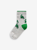 Носки хлопковые для мальчика Next 688-483, 10 шт., Серый, Синий, Зеленый