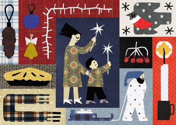 Открытка «Шишка»