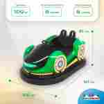 Электрическая бамперная машинка «Пульсар» с пультом управления для детей и взрослых