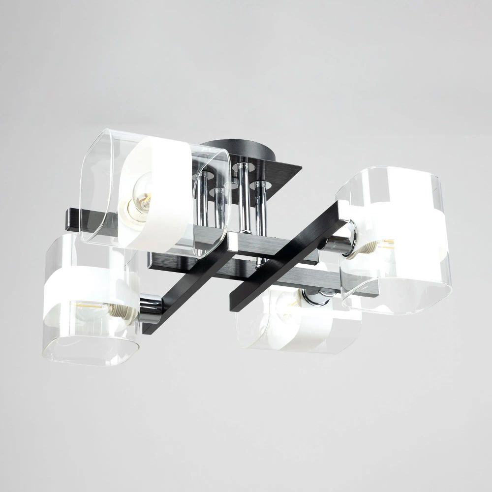 Citilux Вирта CL139242 Люстра потолочная Чёрная