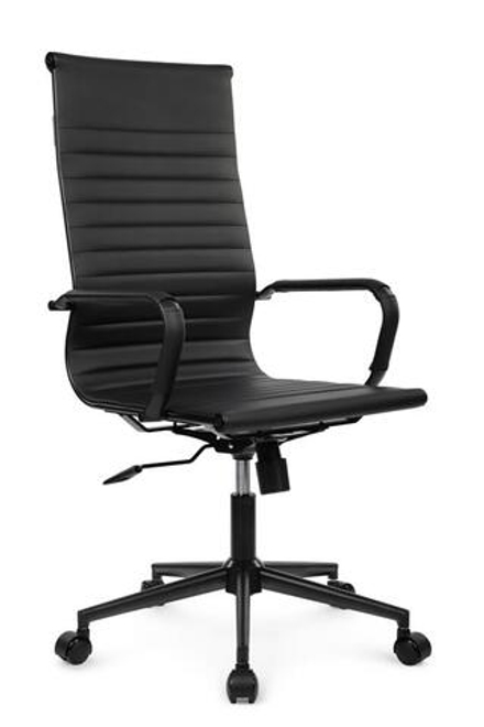 Кресло Riva Хьюго RCH 6002-1SEB Черный/Металл Черный