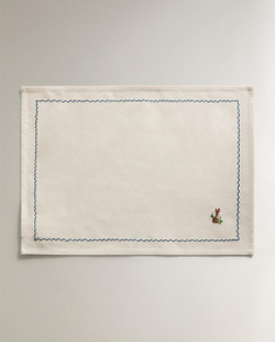 Zara Home сервировочная салфетка из хлопка, вышивка, 50 35 см · 7268/023