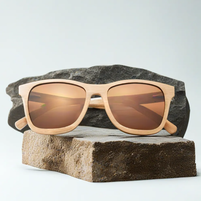 [Пример] Солнечные очки из светлого дерева