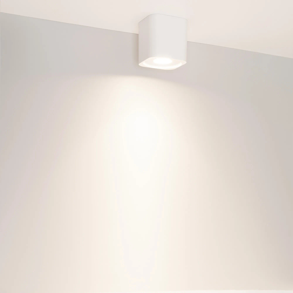 Светильник SP-ACENTO-S95x95-10W Day4000 (WH, 20-45 deg, 230V) (Arlight, IP20 Металл, 5 лет) 055751