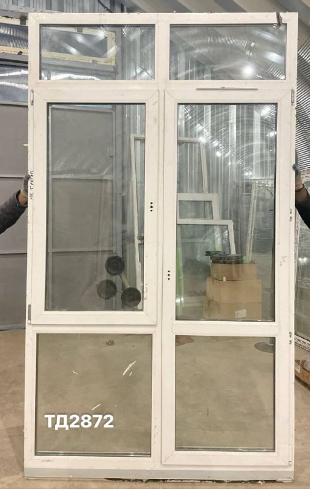 Дверь Пластиковая Б/У 260(в) х 154(ш) (Балконный блок)