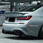 Диффузор заднего бампера для BMW 3 серии G20 G26 2019+ БМВ