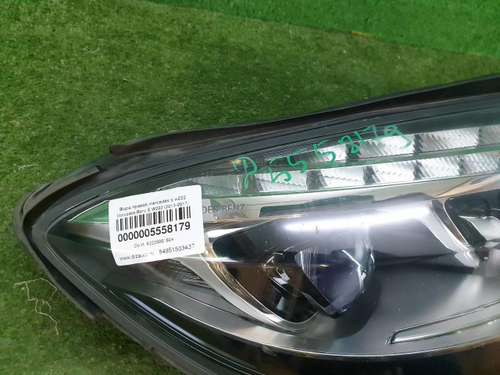Битая Фара правая Mercedes S W222 (2013-2017) LED