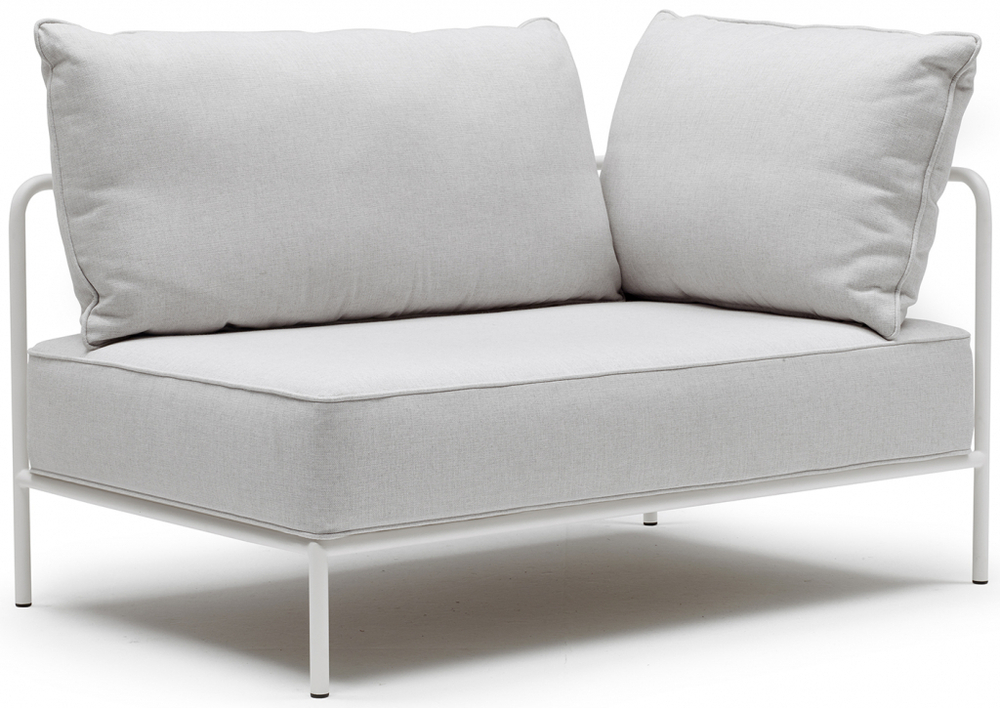 Модуль правый с подушками Scab Design Flap, лен, белый