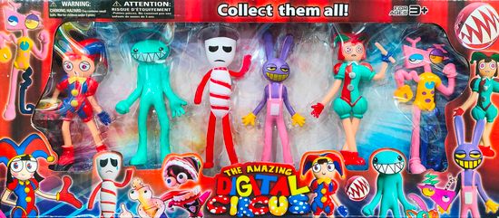 Набор фигурок Удивительный Цифровой Цирк 6в1