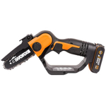 Пила цепная аккумуляторная Worx WG324E 20В, 2Ач х1, ЗУ 2А, коробка