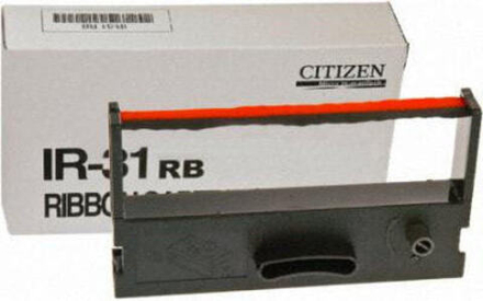 Картриджи Citizen IR31R/B - CD-S500/501/503 - DP-33x - Black - Red - Thermal transfer - Black - Citizen - Box