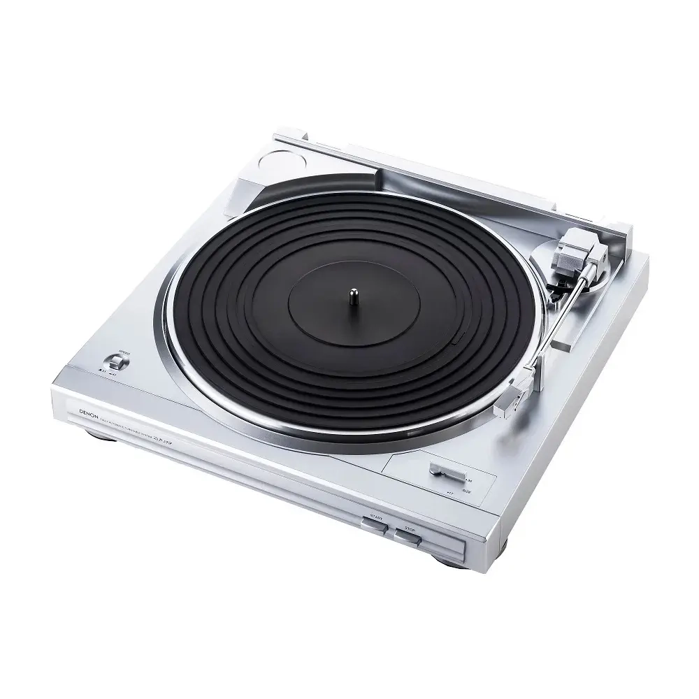 Проигрыватель виниловых пластинок Denon DP-29F (серебристый)