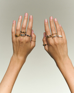 Кольцо КОЛТ с гранатами