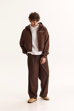 ZIP-HOODIE SDW Uniform - Brown