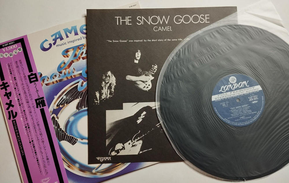 Винтажная виниловая пластинка LP Camel The Snow Goose (Japan 1980) (No Obi)