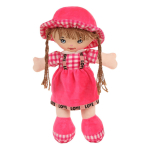 Кукла в платье с тесьмой "Love" № 3 15x30x10см. (Hand)