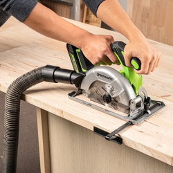 Циркулярная пила аккумуляторная GREENWORKS GD24CS165 24V, бесщ, до 57см, без АКБ и ЗУ (1501607)