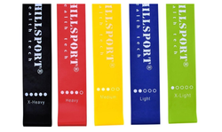 Набор резинок для фитнеса Mini Bands 5в1