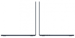 Ноутбук Apple MacBook Air 15 2025 M5 (10CPU/16/512ssd/10GPU) Полуночный Черный