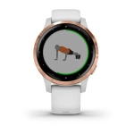 Часы для фитнеса Garmin vivoactive 4s, белые, 010-02172-23