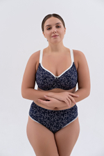 2929/BC трусы "Синий с молоком" (1102, 1121, 1203)