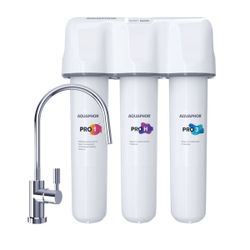 Фильтр для воды Аквафор, Кристалл Baby H Pro, под мойку, 3 ступ, 508584