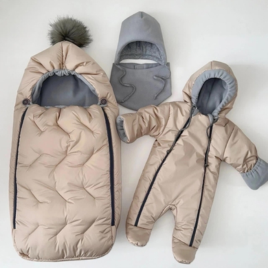 Зимний комплект на выписку "Пушинка" (model.1)