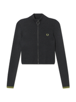 Женский Свитер Zip-through Mtllc Ribbd