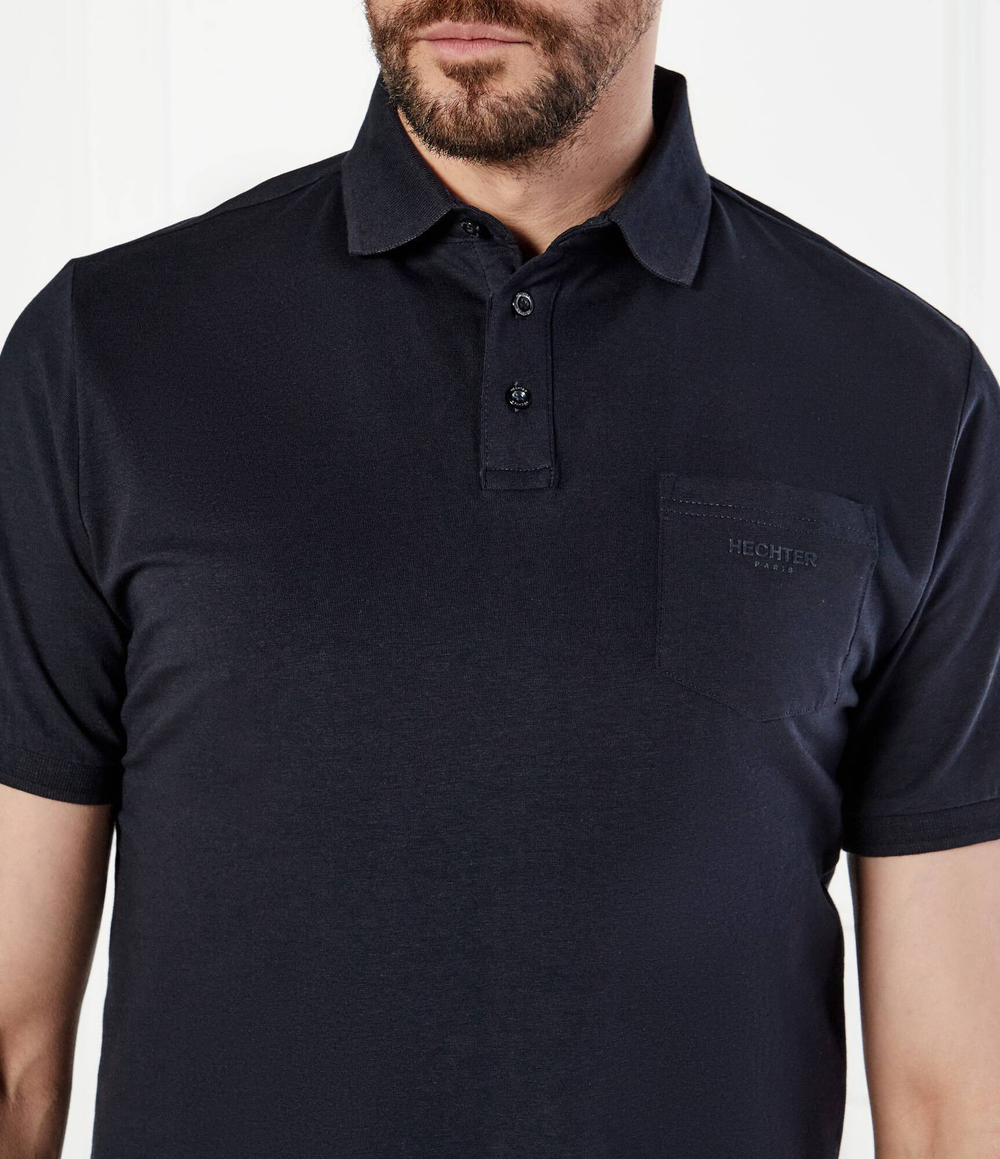 Поло Hechter Paris - темно-синий(74009-151920)
