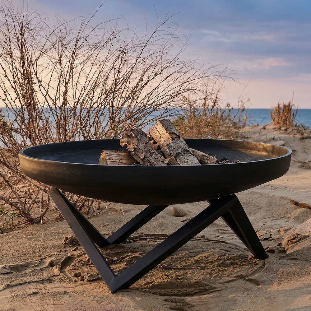 Чугунная костровая чаша CONCRETIKA N100