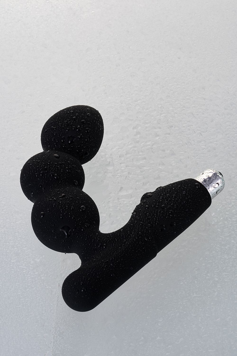 Вибростимулятор простаты Erotist силикон черный 11,5 см