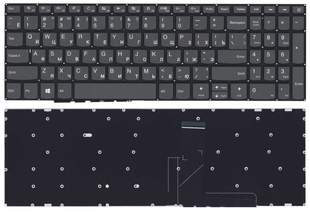 Клавиатура для ноутбука Lenovo Ideapad 320-15, 330-15, 520-15, 720-15