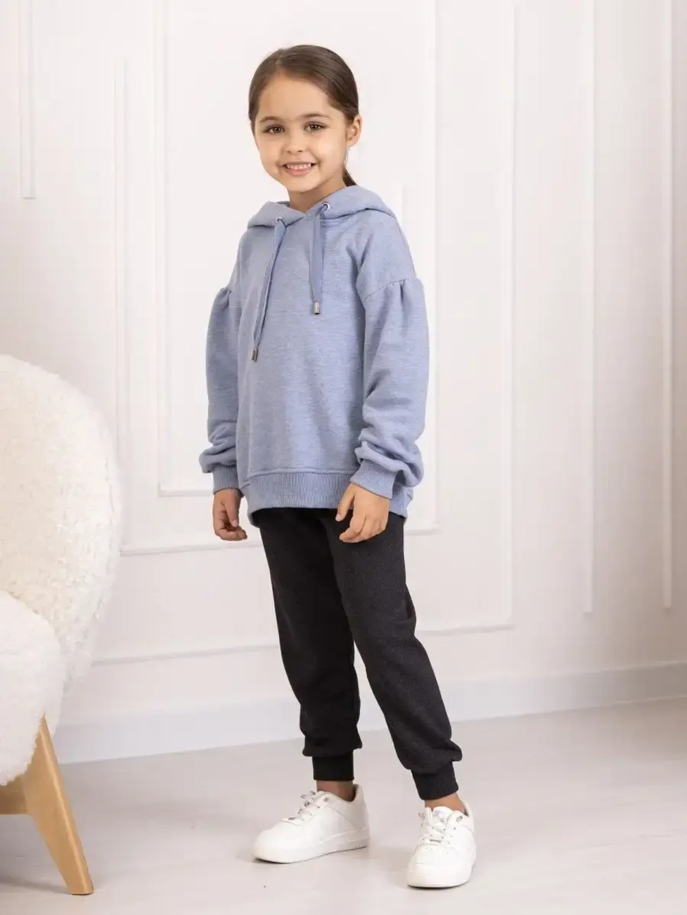 Брюки детские трикотажные с манжетами на резинке