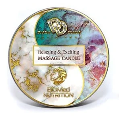 Массажная свеча Relaxing Exciting Massage Candle Весенняя роса 2 шт. по 15 мл (с афродизиаками и феромонами)