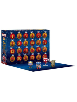 Набор подарочный Funko Advent Calendar Marvel Holiday 2022 (Pkt POP) 24 фигурки 62093
