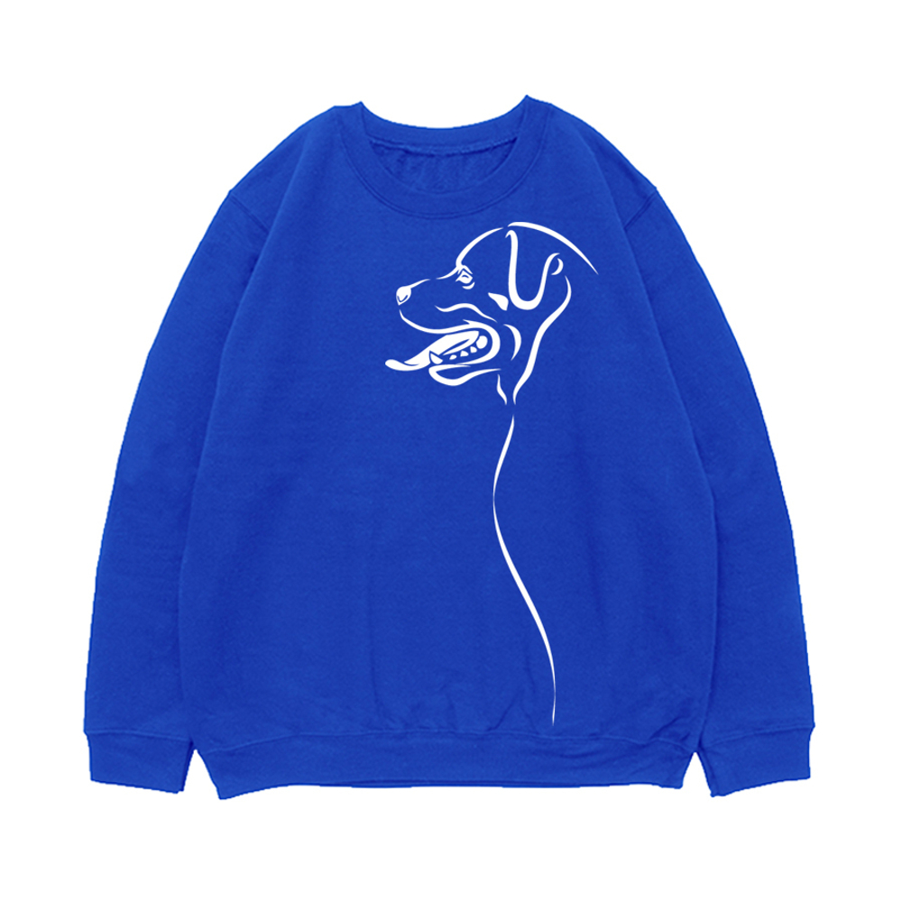 Свитшот "Силуэт Ротвейлера"