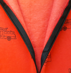 Комбинезон Пожарная машина 2 (красный)