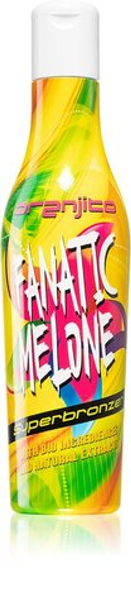 Oranjito Fanatic Melone Superbronzer - лосьон для загара в солярии с биокомпонентами и ускорителем загара /   200  ml  / GTIN 8594040047702
