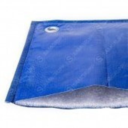 Строительный тент тарпаулин с утеплением 120 г/м2