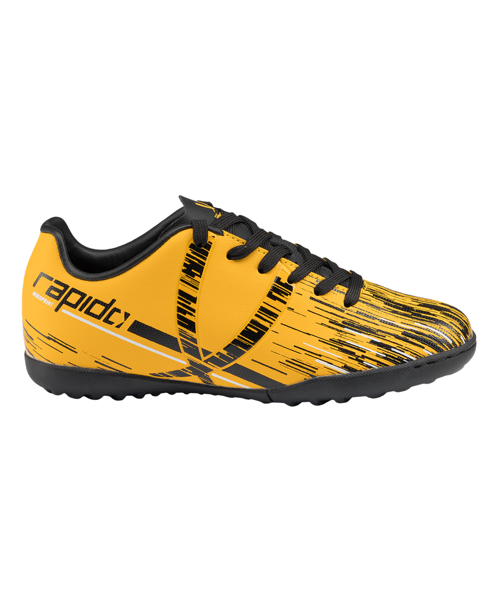 Бутсы многошиповые Rapido TF Yellow/black, детский