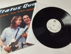 Винтажная виниловая пластинка LP Status Quo Rock Til You Drop (EU 2016)