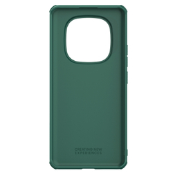 Усиленный чехол зеленого цвета (Deep Green) от Nillkin для Xiaomi Redmi Note 14 Pro 5G и Mi Poco X7 5G, серия Super Frosted Shield Pro