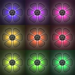 Citilux Сезар Смарт CL233A275E RGB Умная люстра Венге