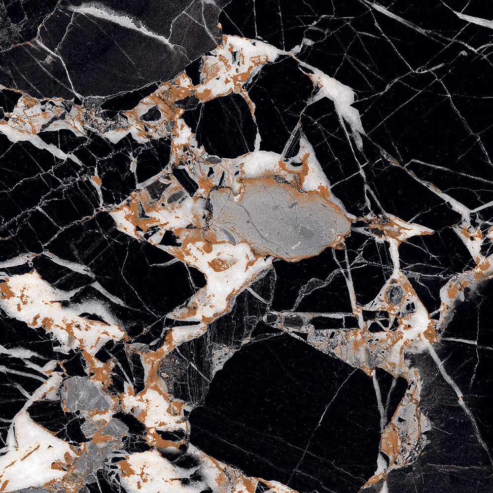 Staro Slab Etnico Black Polished 80x240