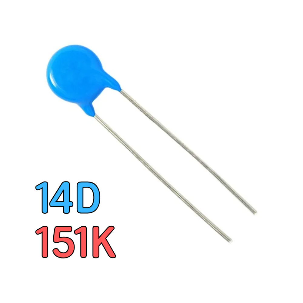 Варистор 14D151K