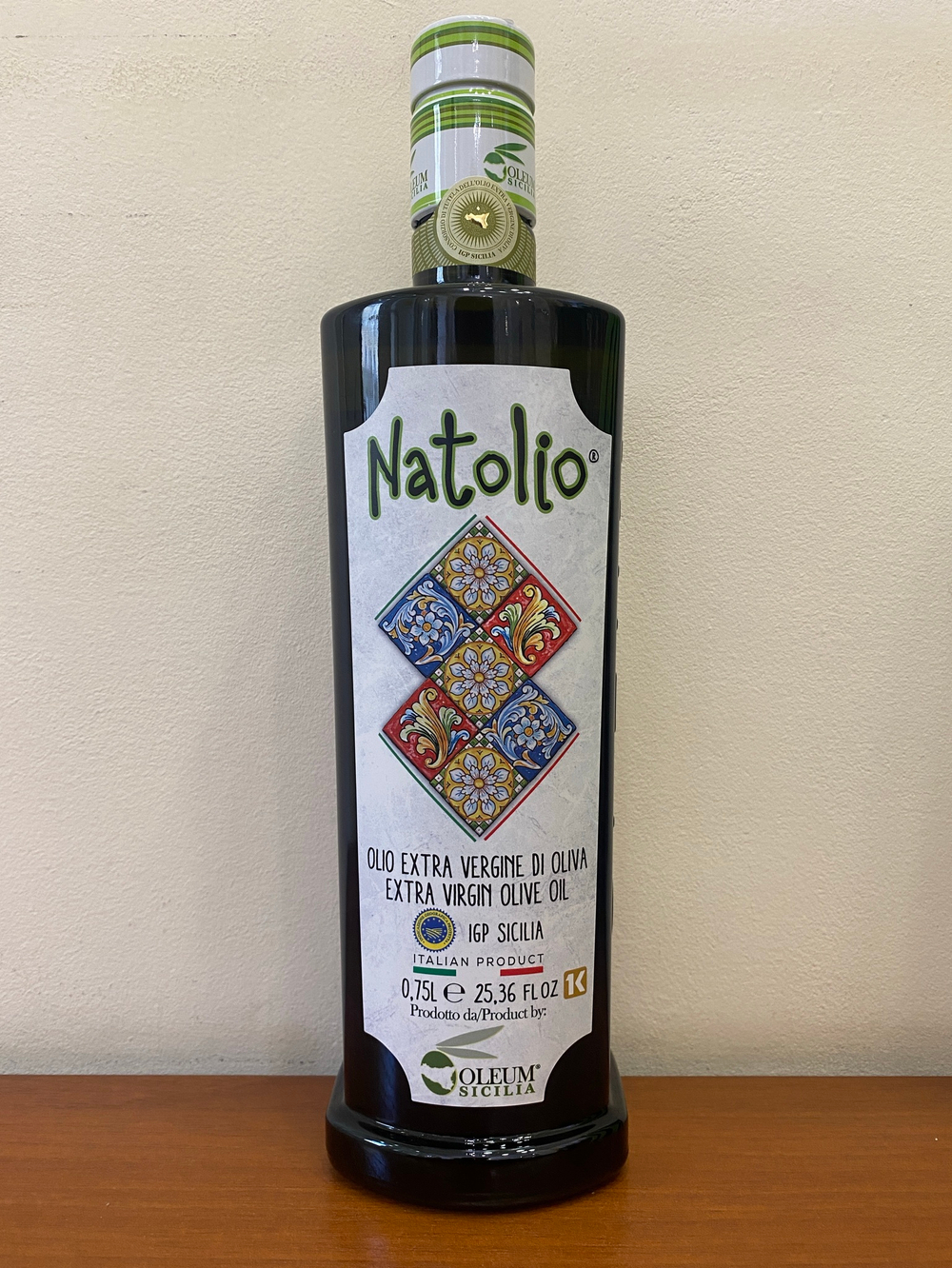 Оливковое масло Olеum Sicilia Natolio I.G.P. 0,75 л, Сицилия, Италия
