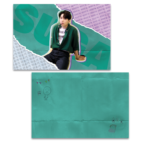 Открытка / BTS / Юнги #1